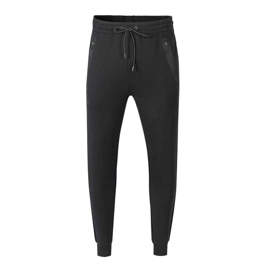 Kappa Mens Polycotton Logo Sweatpants / Black